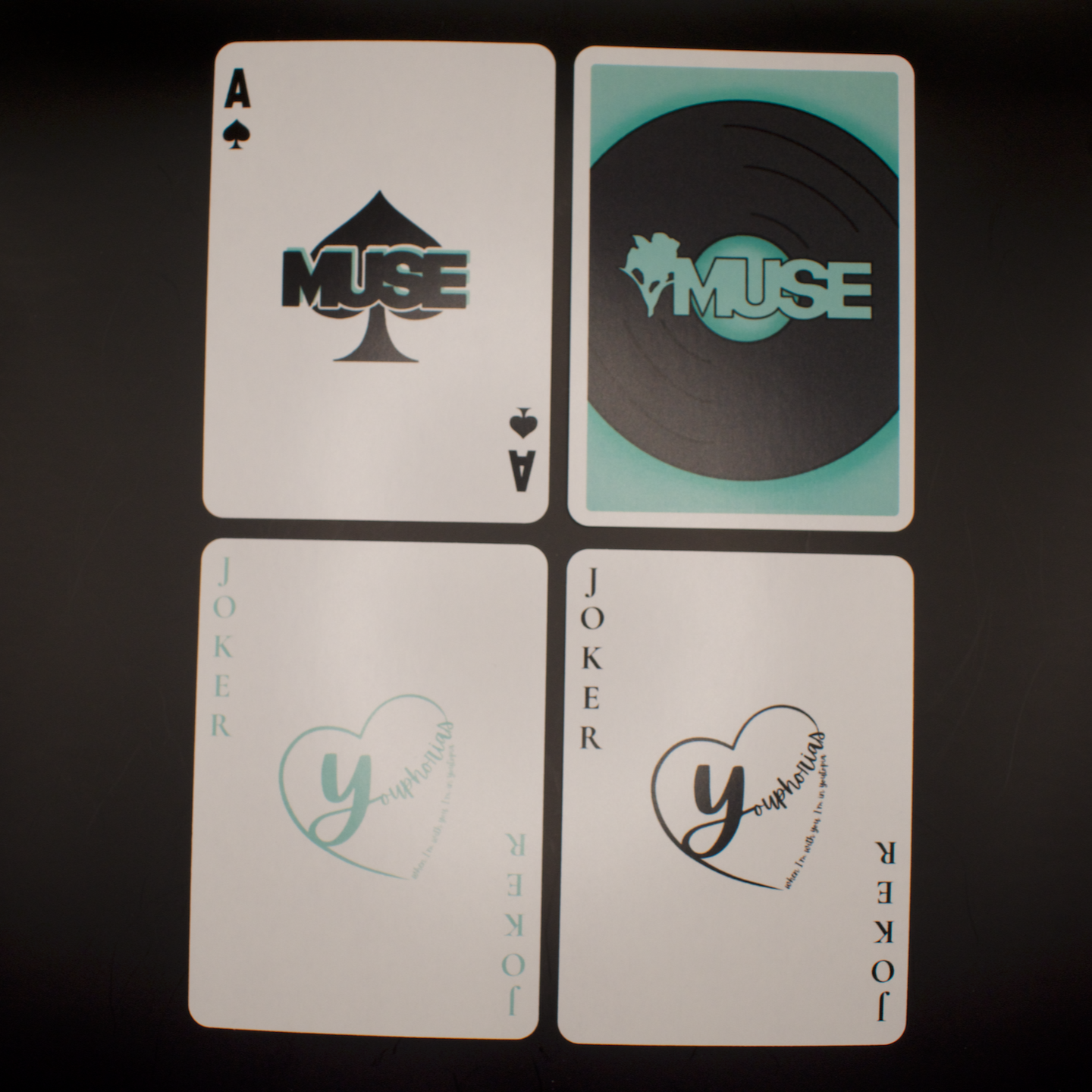 'MUSE' Jimin Inspired Playing Cards [Old Version]