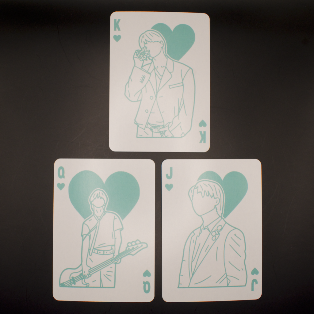 'MUSE' Jimin Inspired Playing Cards [Old Version]