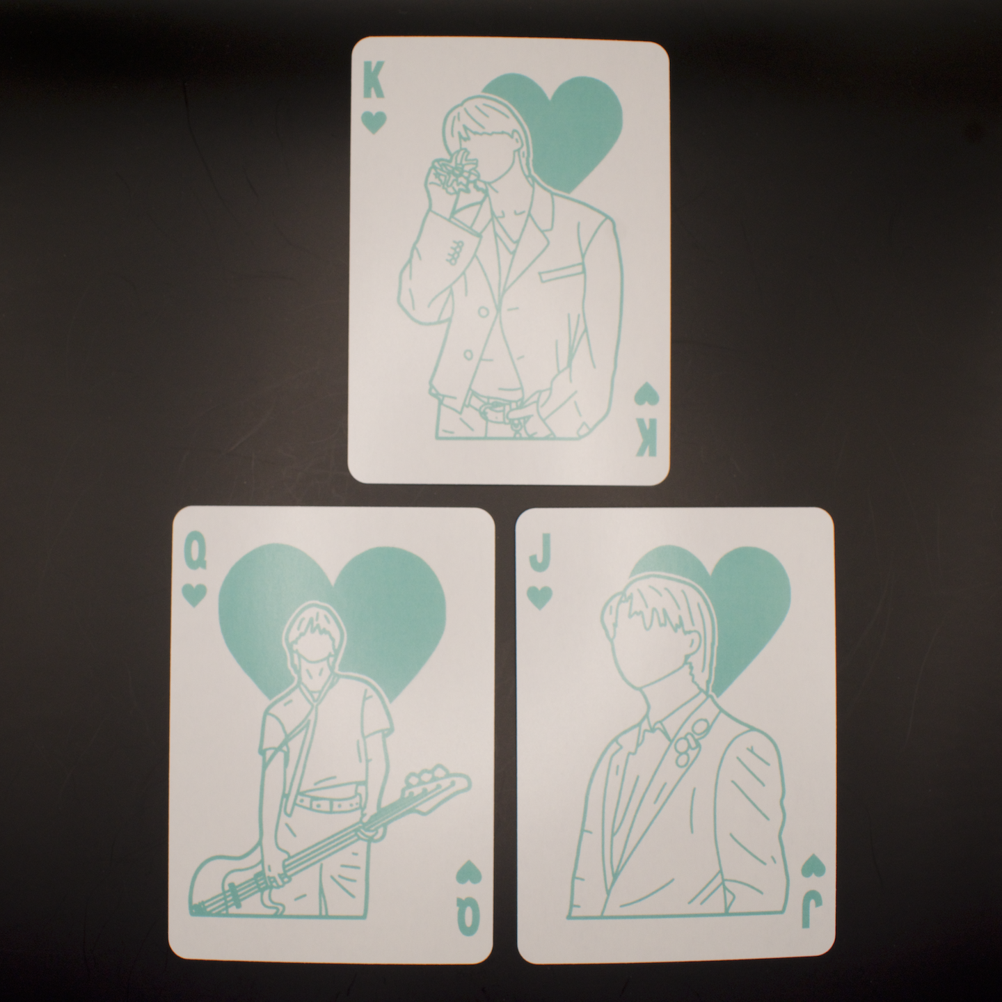 'MUSE' Jimin Inspired Playing Cards [Old Version]