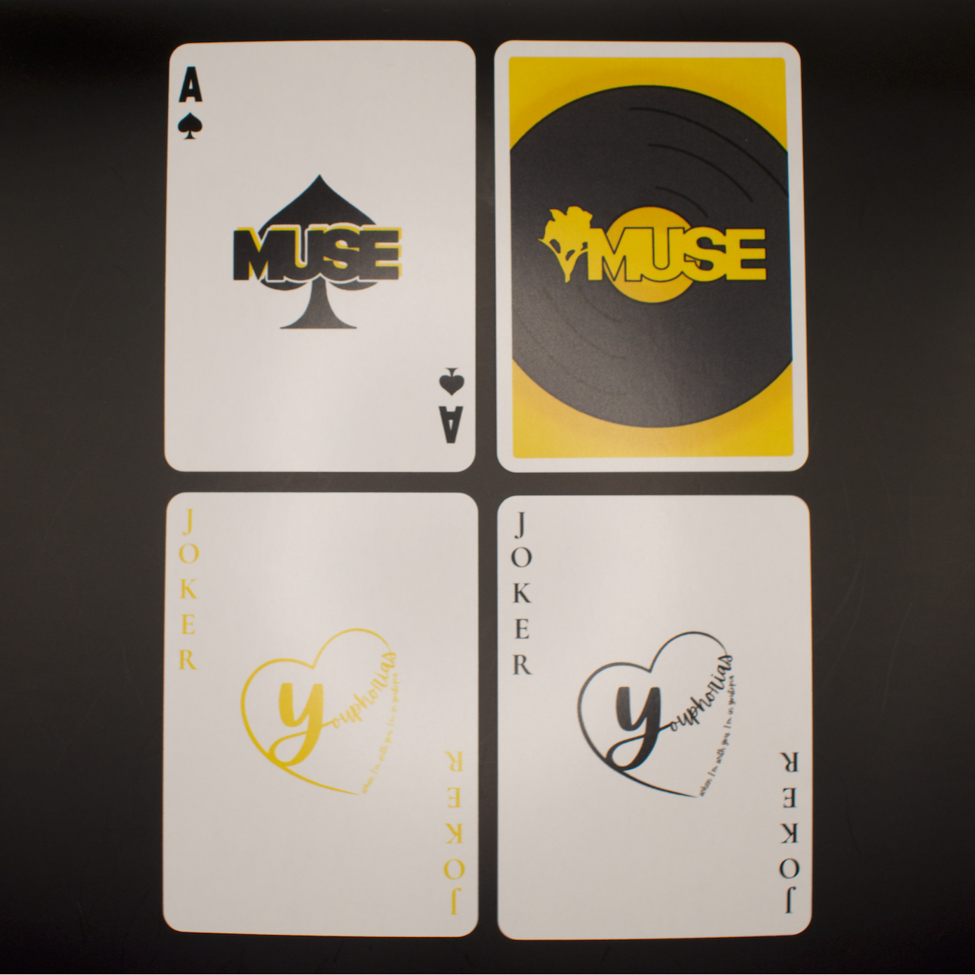 'MUSE' Jimin Inspired Playing Cards [Old Version]