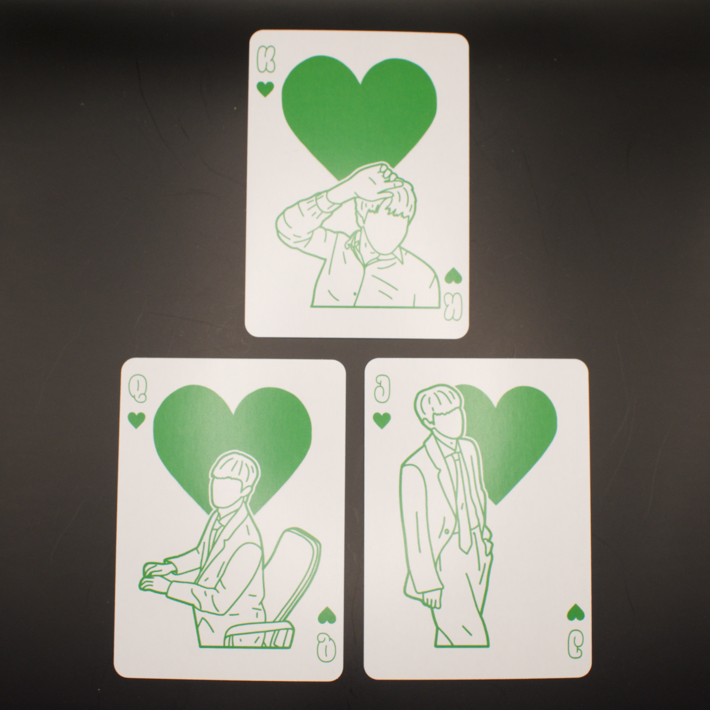 'Happy' Jin Inspired Playing Cards [Old Version]