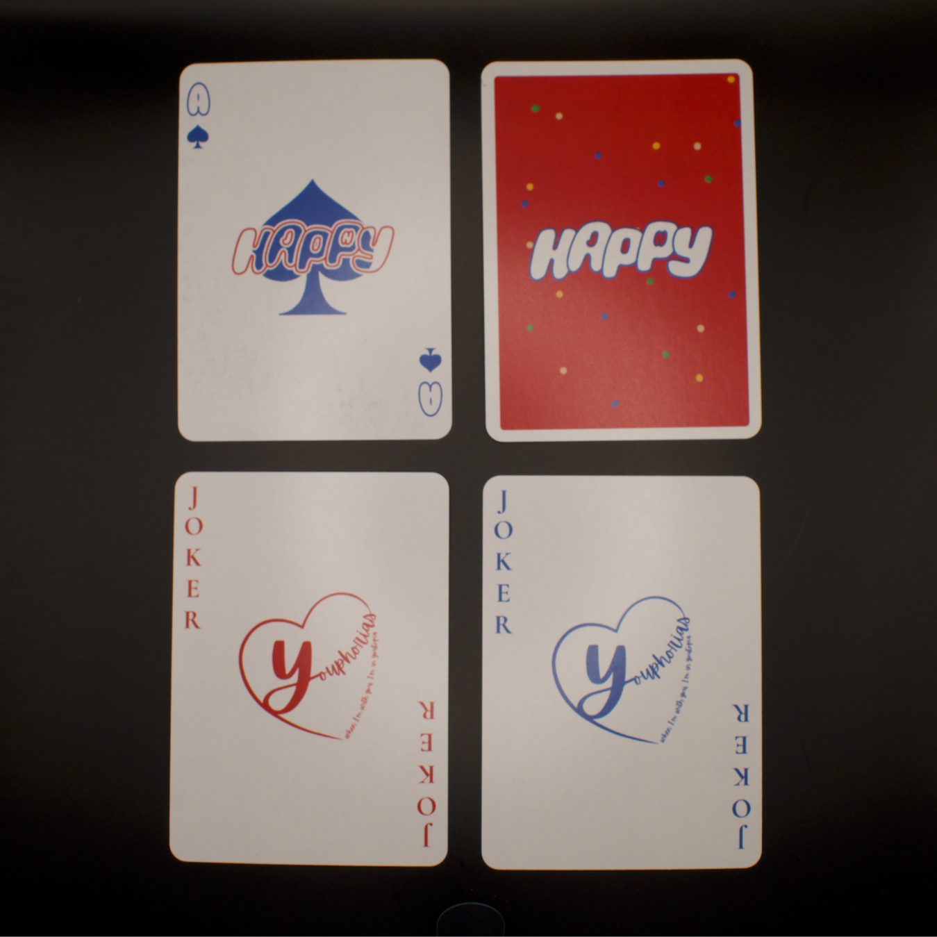 'Happy' Jin Inspired Playing Cards [Old Version]