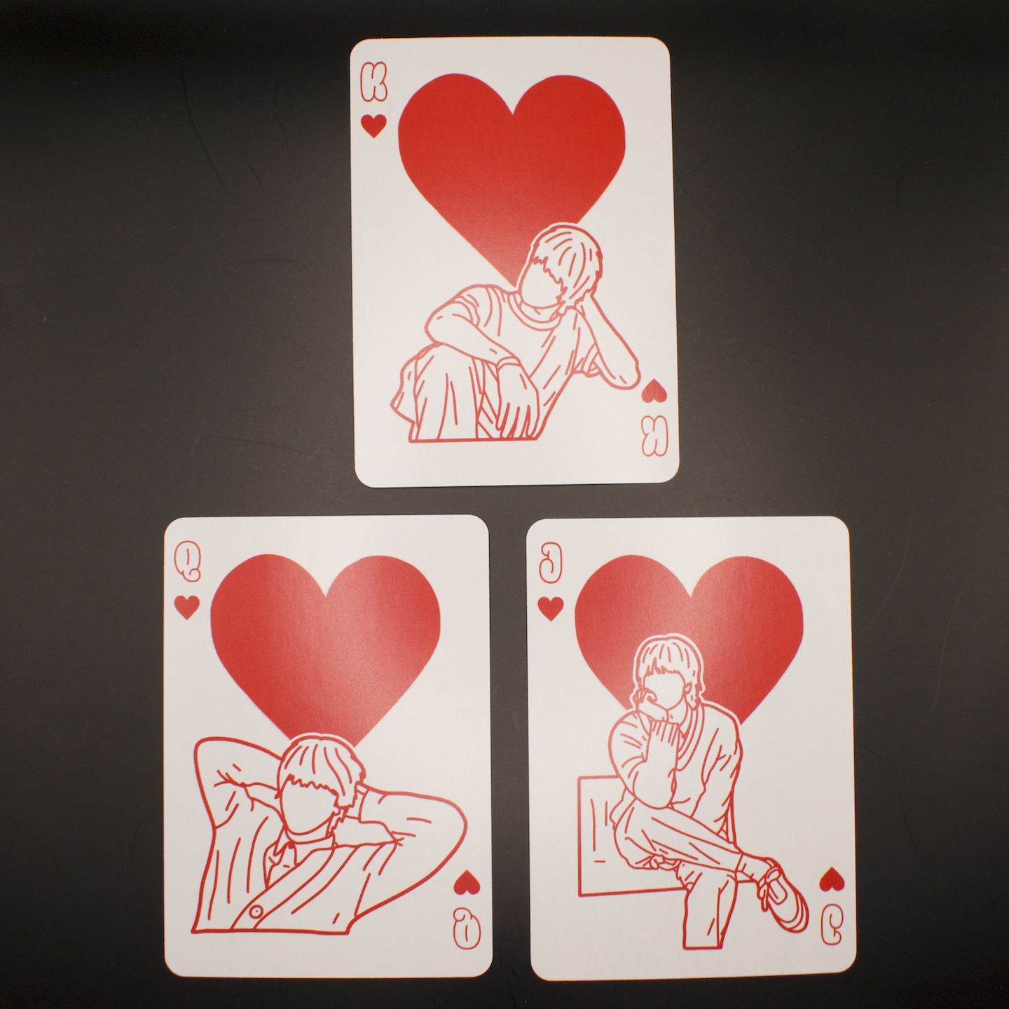 'Happy' Jin Inspired Playing Cards [Old Version]