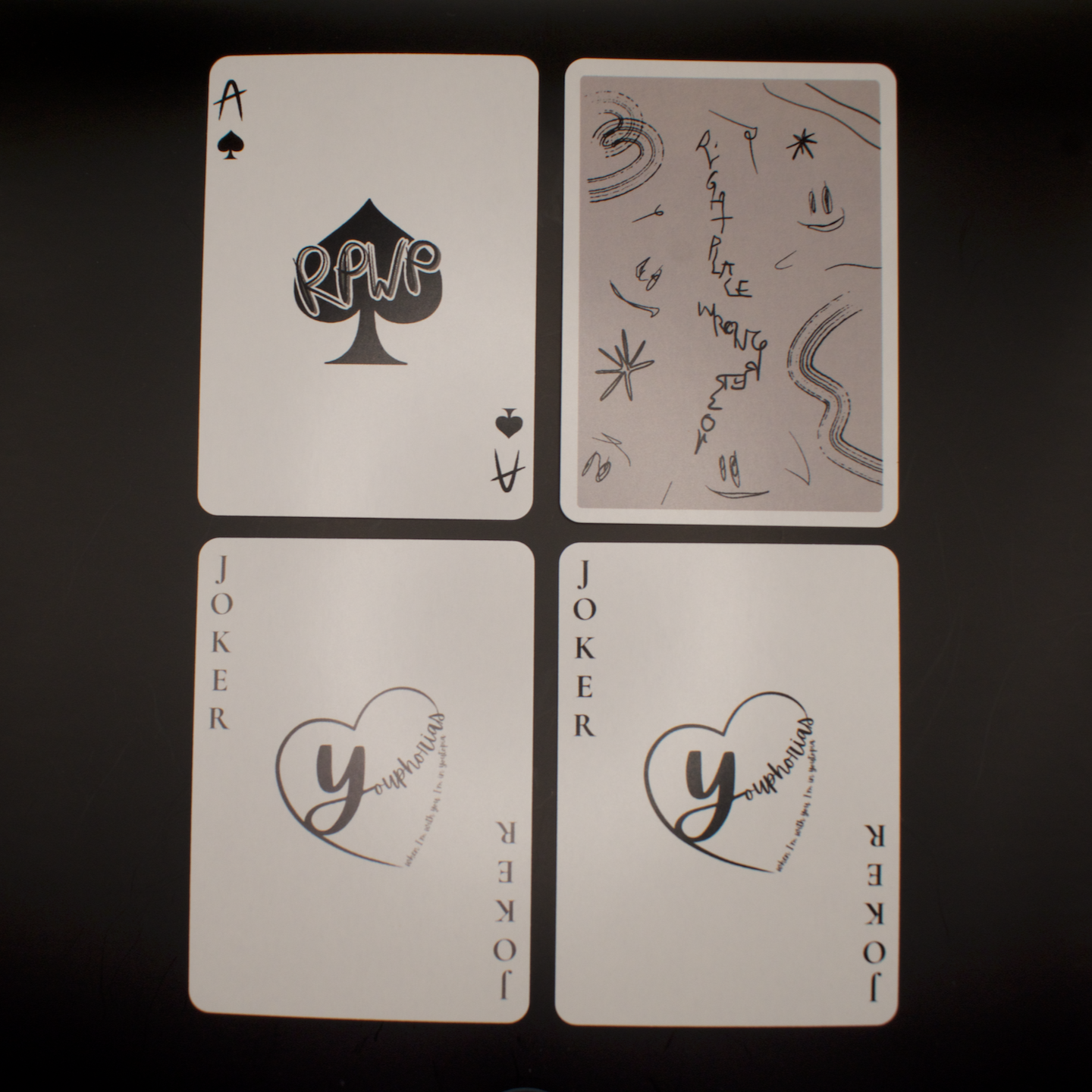 'Right Place, Wrong Person' RM Inspired Playing Cards [Old Version]