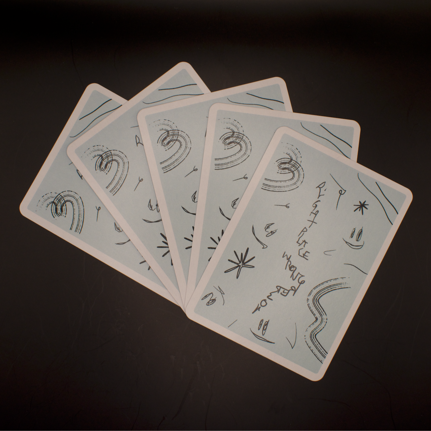 'Right Place, Wrong Person' RM Inspired Playing Cards [Old Version]