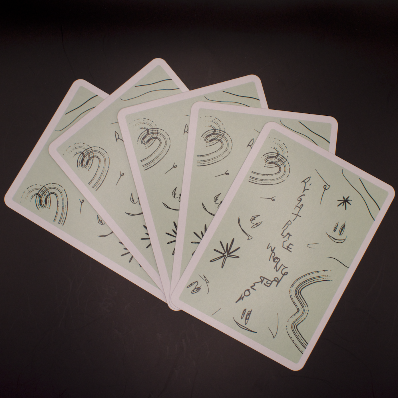 'Right Place, Wrong Person' RM Inspired Playing Cards [Old Version]