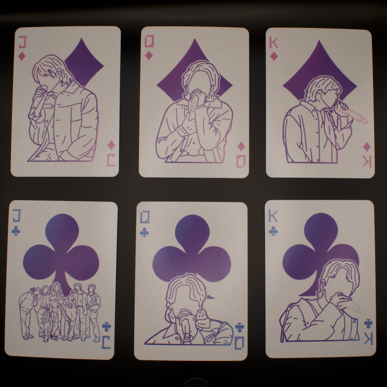 'Take Two' BTS Inspired Playing Cards [Old Version]