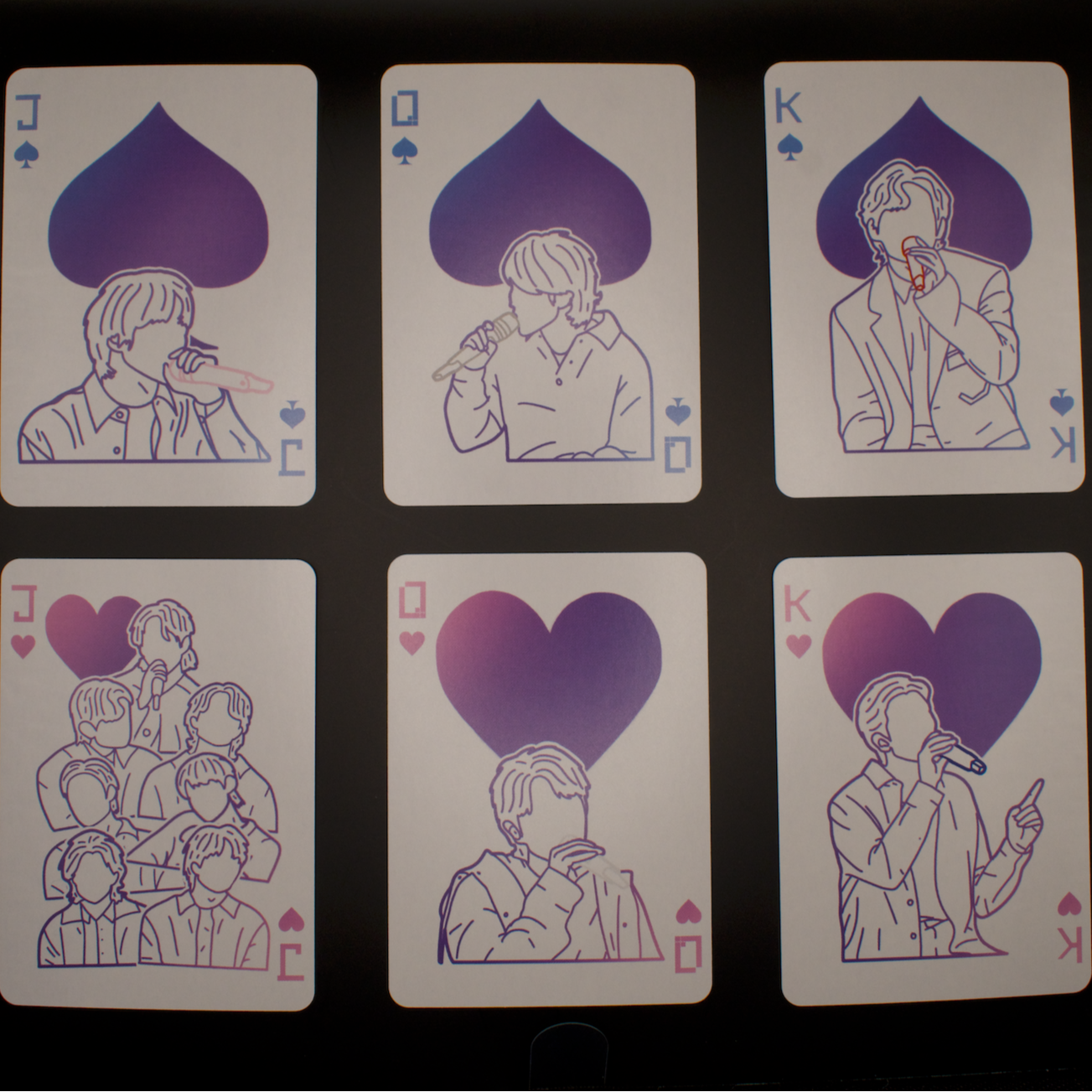 'Take Two' BTS Inspired Playing Cards [Old Version]