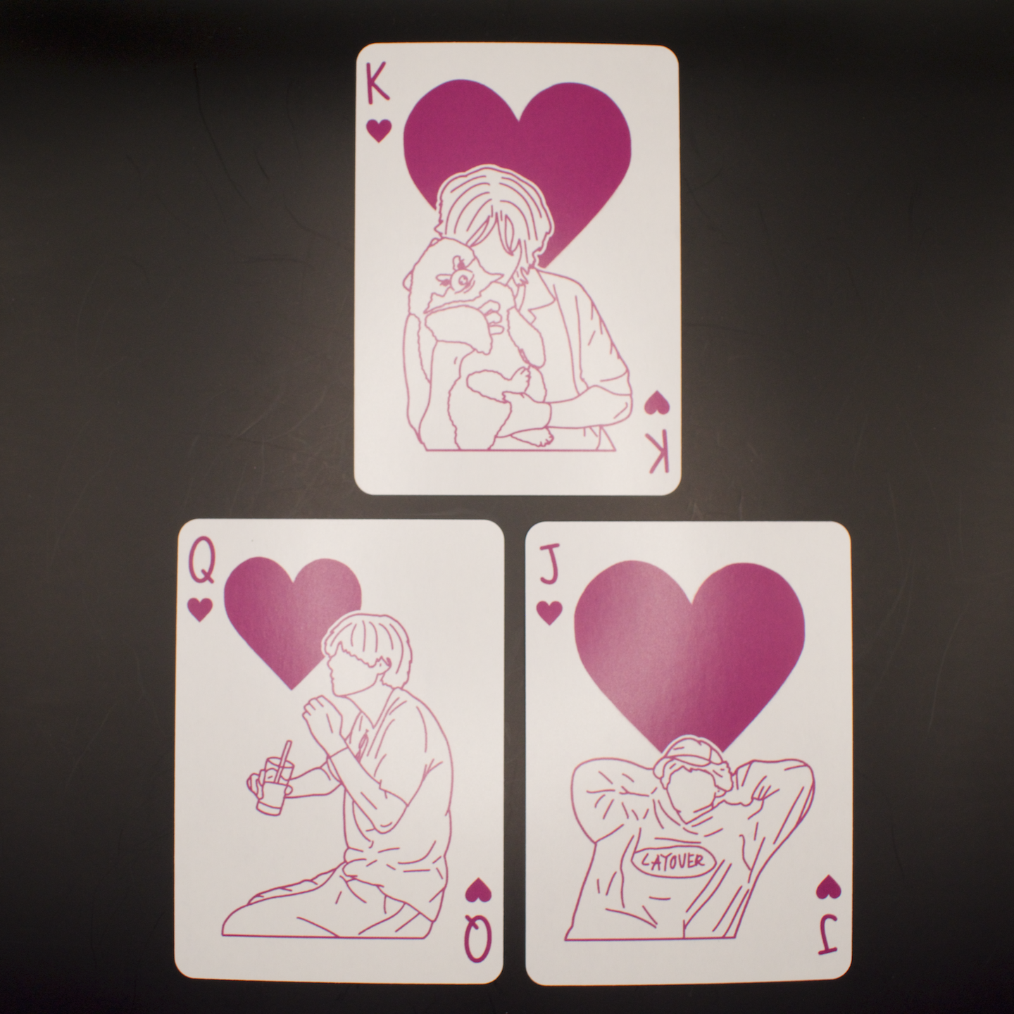 'Layo(v)er' V Inspired Playing Cards [Old Version]