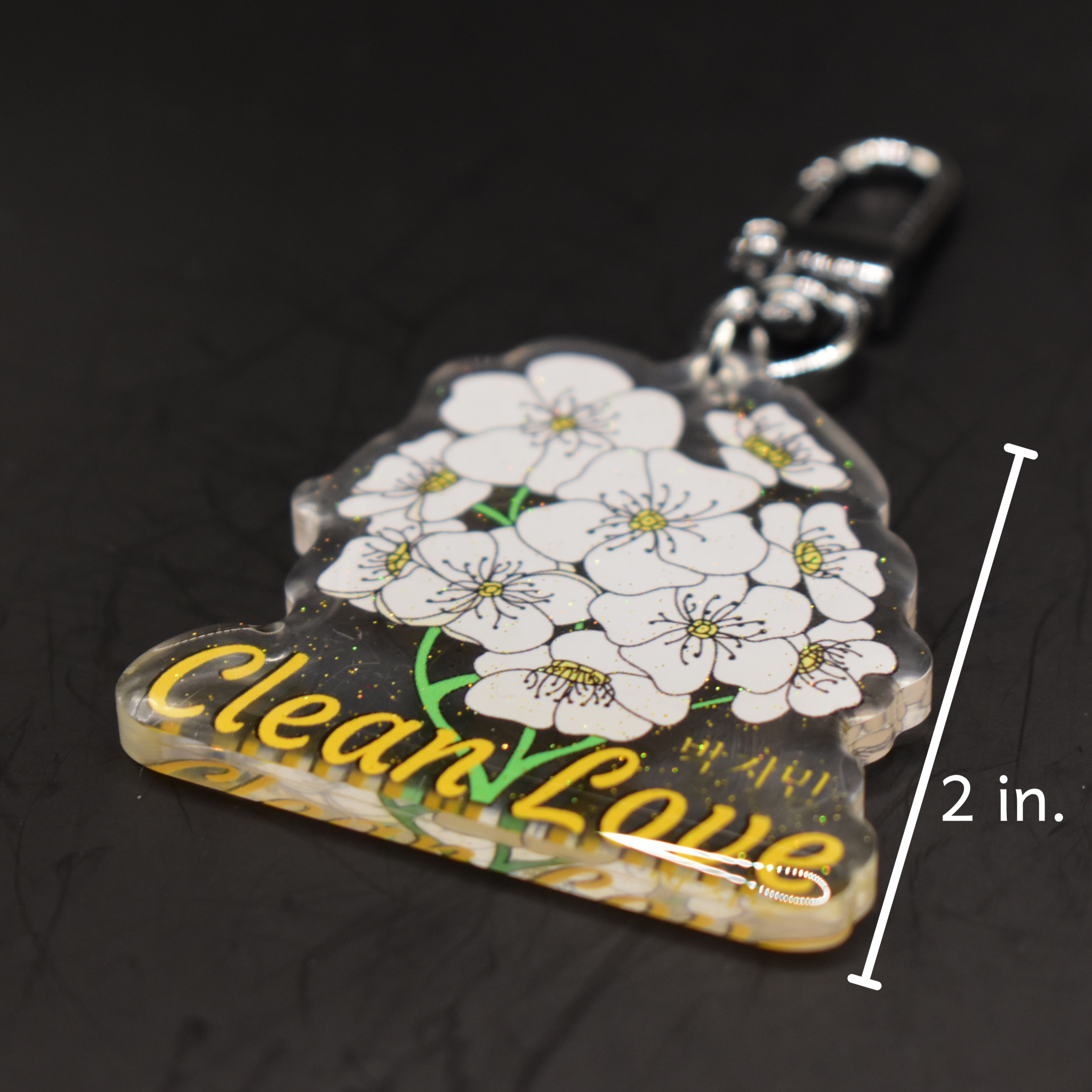 BTS Birth Flower Inspired Keychains