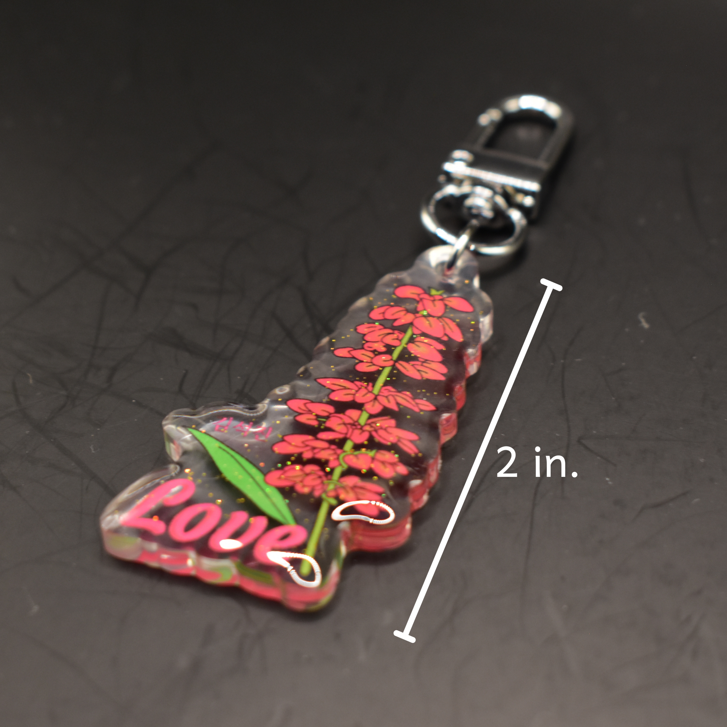 BTS Birth Flower Inspired Keychains