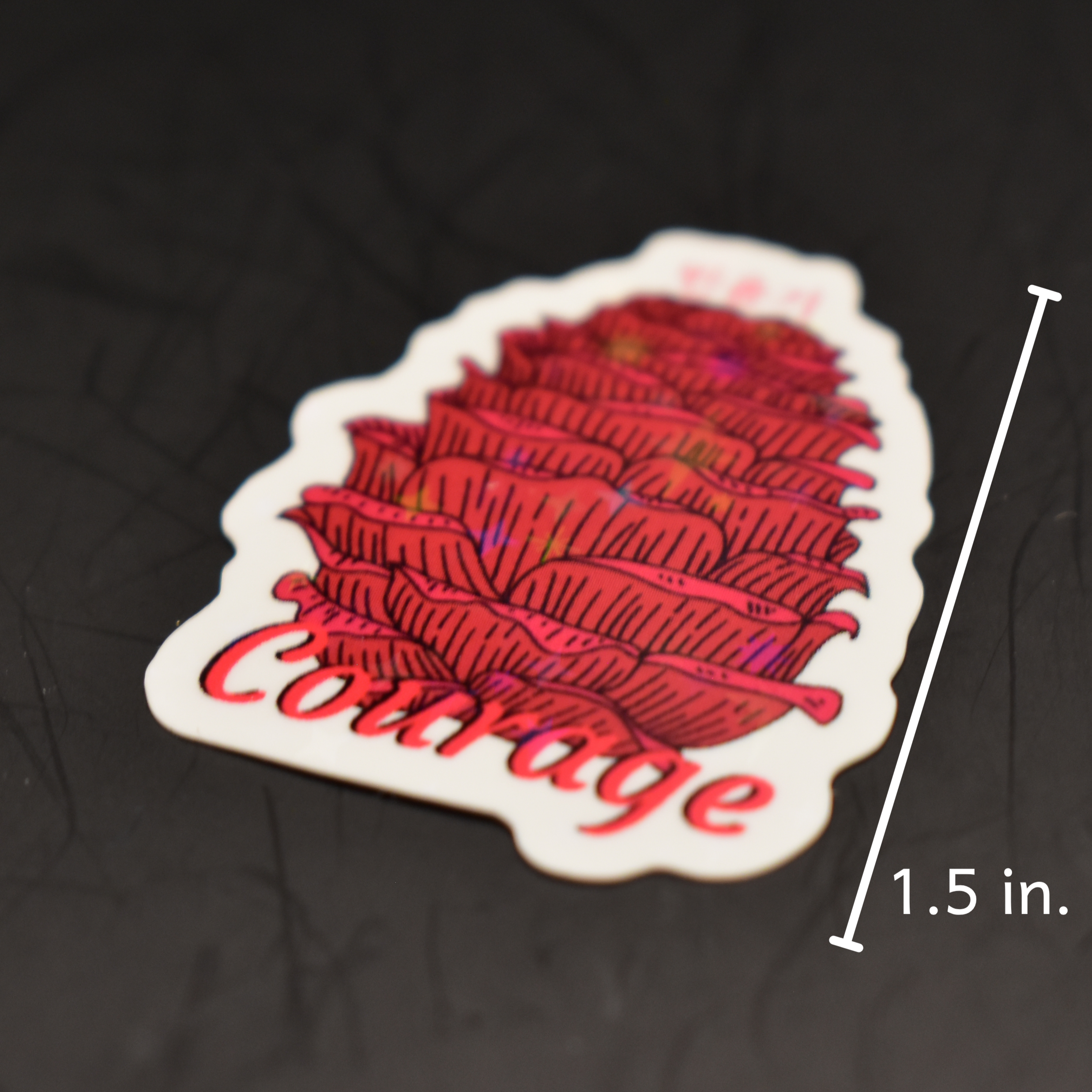 BTS Birth Flower Holographic Vinyl Stickers